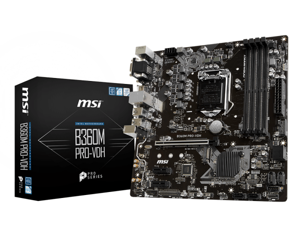 Motherboard MSI B360M PRO-VDH Socket LGA1151v2 _1118KT